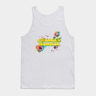 I Paint Flowers So They Will Not Die, Frida Kahlo Tank Top